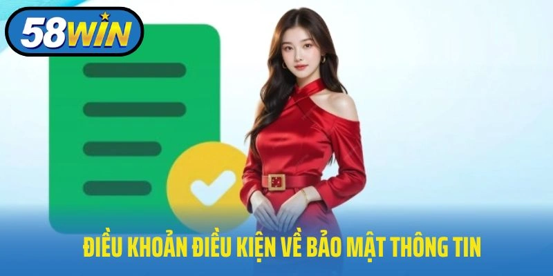 Điều khoản điều kiện về bảo mật thông tin